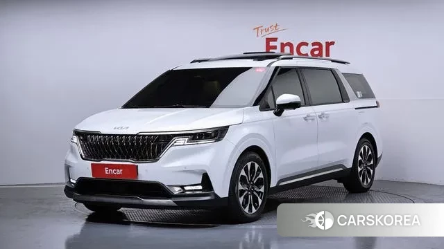 Kia Carnival 4th generation 2023 Белый из Кореи