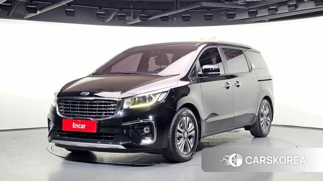 Kia The New Carnival 2019 Черный из Кореи