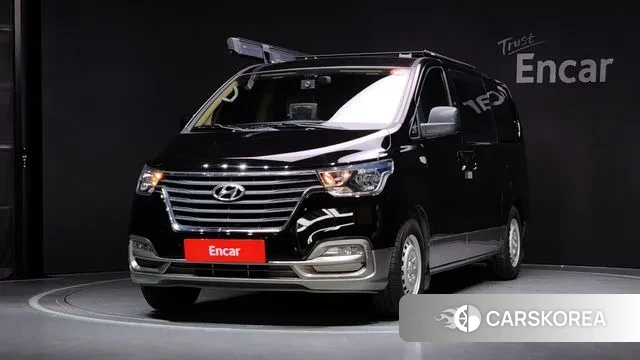 Hyundai The New Grand Starex 2018 Черный двухцветный из Кореи
