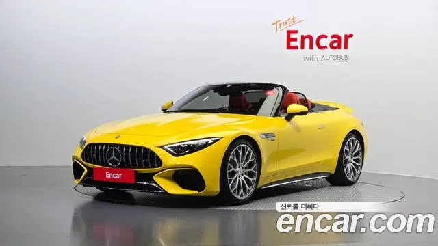 Mercedes-Benz SL-Class R232 2023 Желтый из Кореи