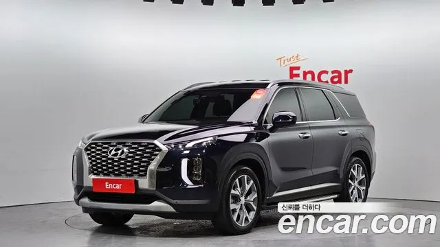 Hyundai Palisade 2019 Синий из Кореи