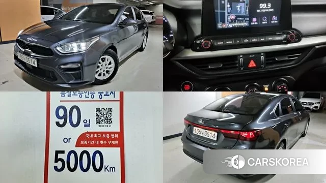 Kia Come New K3 2018 Серый из Кореи