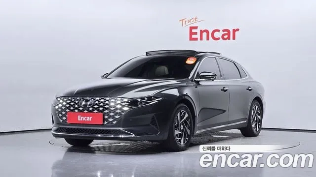 Hyundai The New Grandeur IG Hybrid 2021 Серый из Кореи