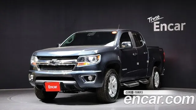 Chevrolet (GM Daewoo) Colorado 2019 Небесно-голубой из Кореи