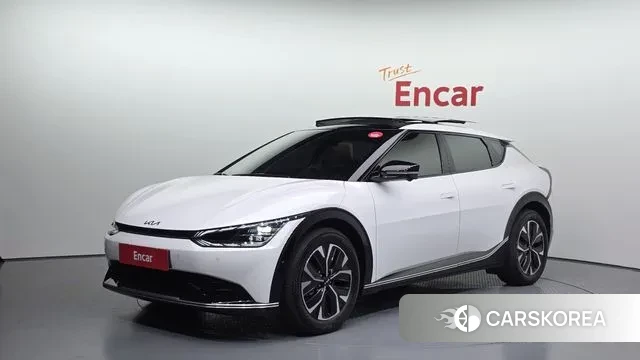 Kia EV6 2023 Белый из Кореи