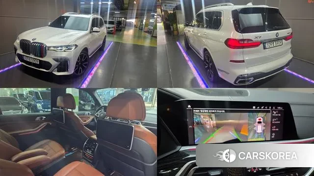 BMW X7 (G07) 2020 Белый из Кореи