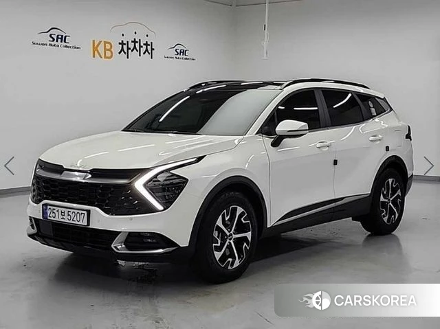 Kia Sportage 5th Generation Hybrid 2022 Белый из Кореи