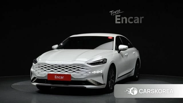 Kia K8 Hybrid 2021 Белый из Кореи