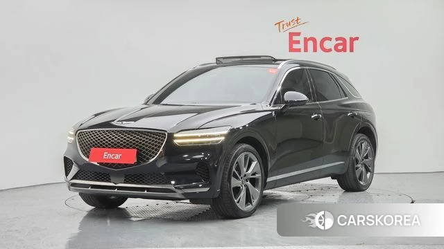 Genesis GV70 2021 Черный из Кореи