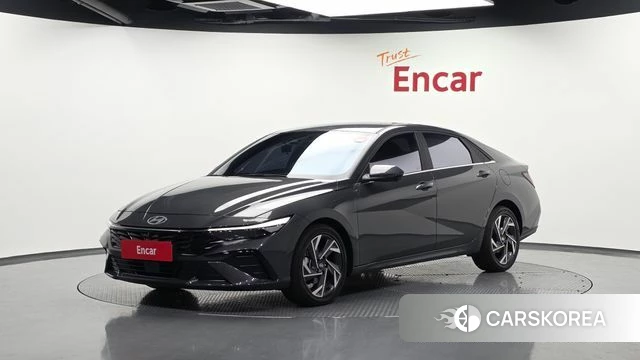 Hyundai The New Avante (CN7) 2023 Серый из Кореи