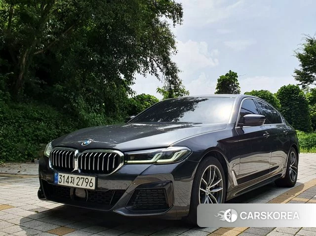 BMW 5 Series (G30) 2021 Серый из Кореи