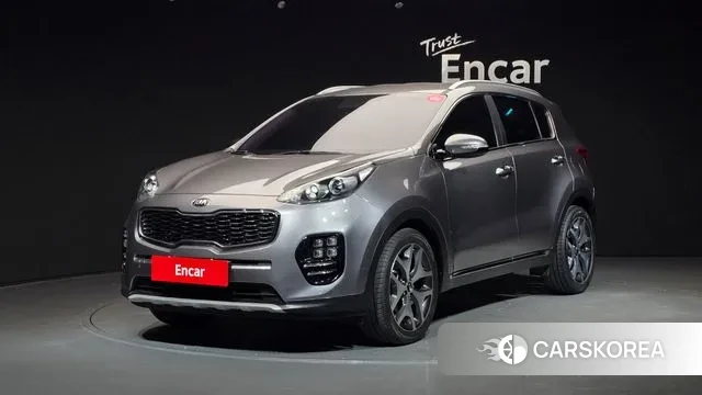 Kia Sportage 4th Generation 2018 Серый из Кореи