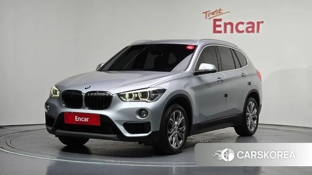 BMW X1 (F48) 2018 Серебряный из Кореи