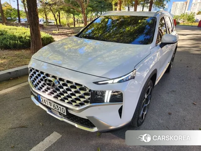 Hyundai The New Santa Fe 2020 Белый из Кореи