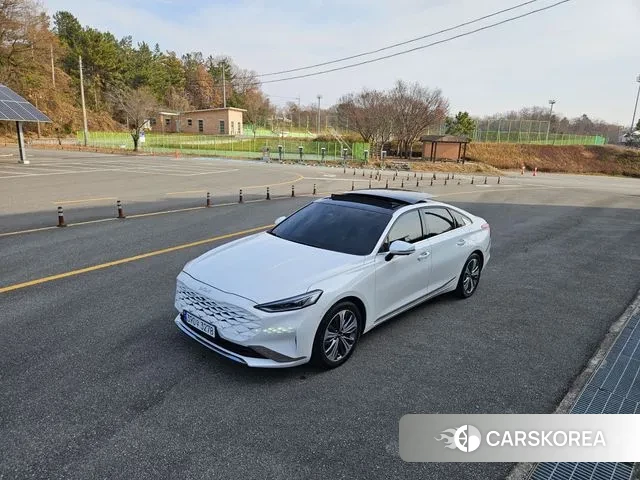 Kia K8 2022 Белый из Кореи