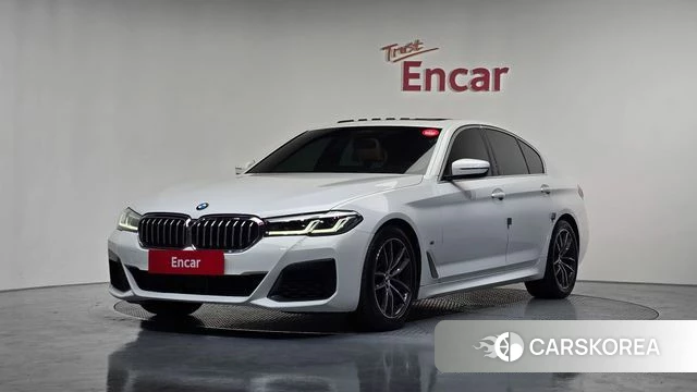 BMW 5 Series (G30) 2022 Белый из Кореи