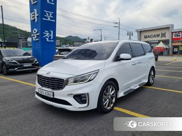 Kia The New Carnival 2018 Белый из Кореи