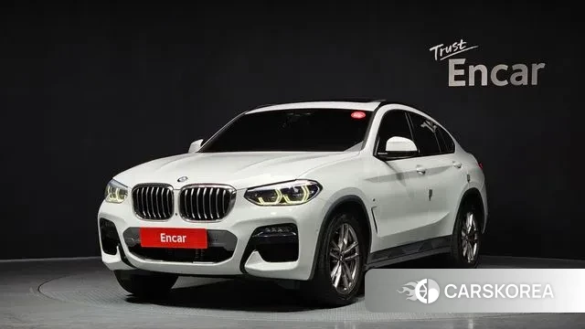 BMW X4 (G02) 2021 Белый из Кореи