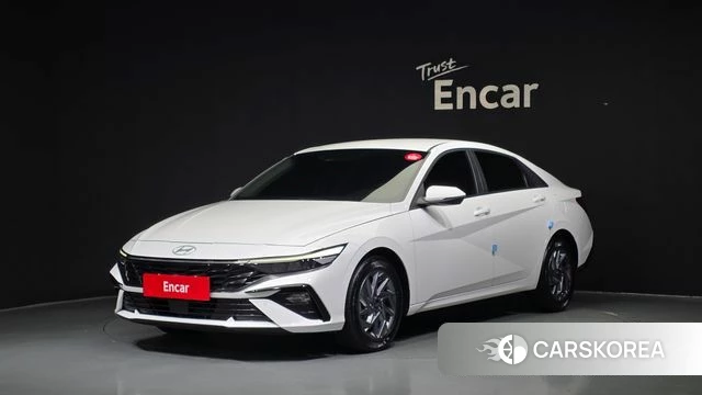 Hyundai The New Avante (CN7) 2024 Белый из Кореи
