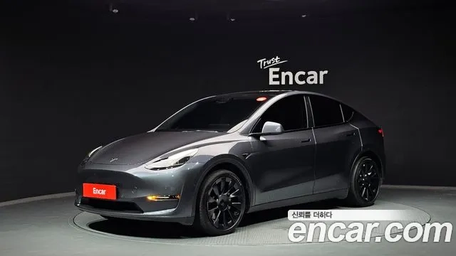 Tesla Model Y 2021 Серый из Кореи