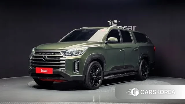 Ssangyong The New Rexton Sports Cannes 2022 Зеленый из Кореи