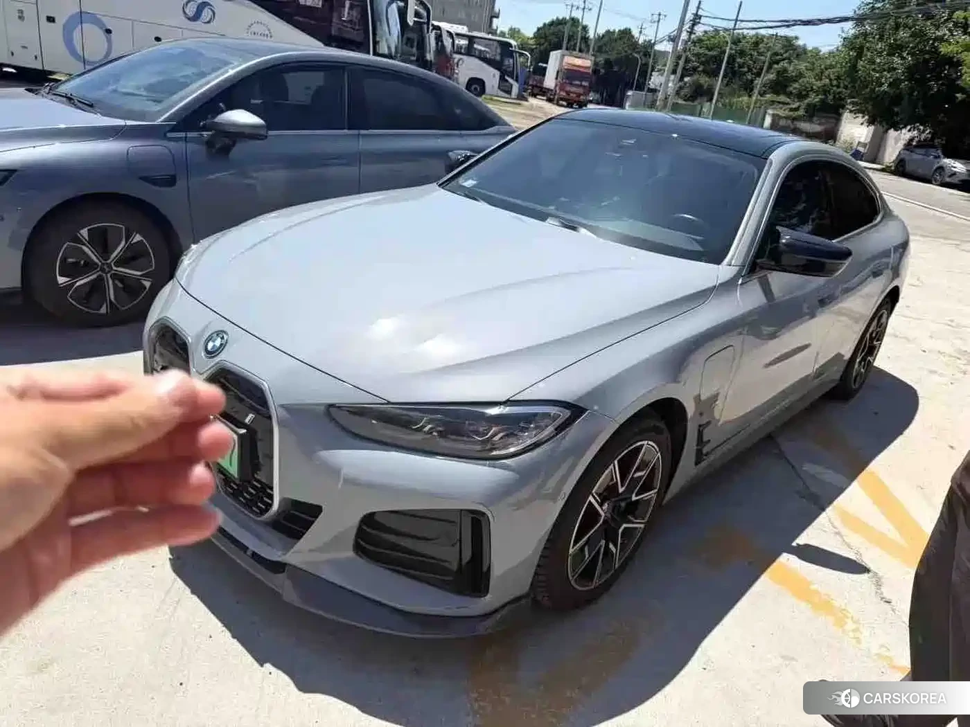 BMW i4 2023 Silver/gray из Китая