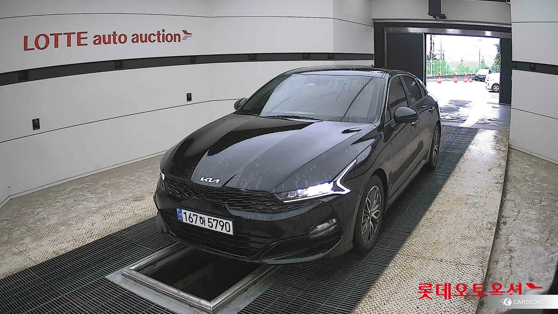 Kia K5 2022 Черный из Кореи