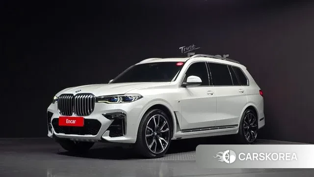 BMW X7 (G07) 2022 Белый из Кореи