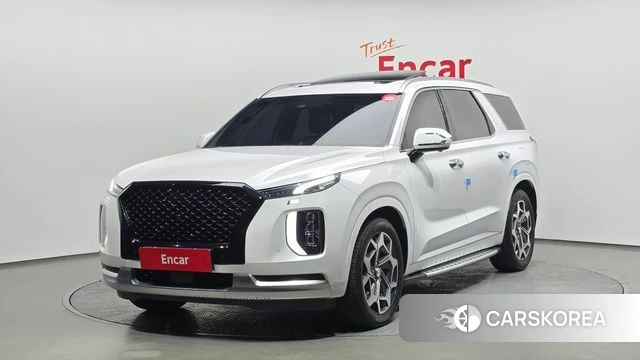Hyundai Palisade 2021 Белый из Кореи