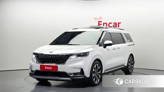 Kia Carnival 4th generation 2021 Белый из Кореи