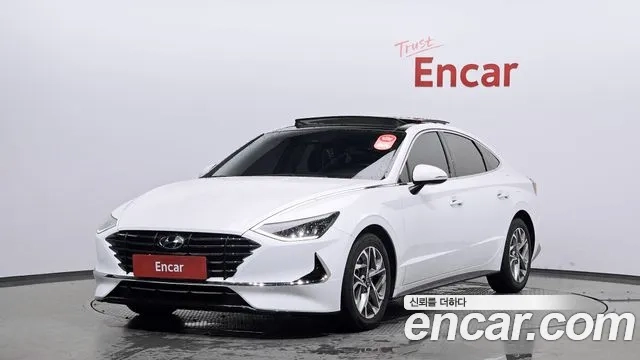 Hyundai Sonata (DN8) 2019 Белый из Кореи
