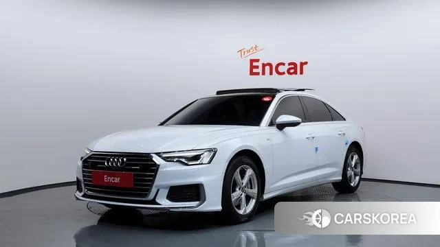 Audi A6 (C8) 2021 Белый из Кореи