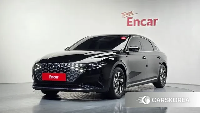Hyundai The New Grandeur IG Hybrid 2022 Черный из Кореи