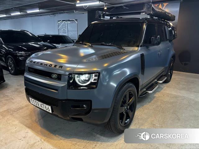 Land Rover Defender (L663) 2021 Небесно-голубой из Кореи
