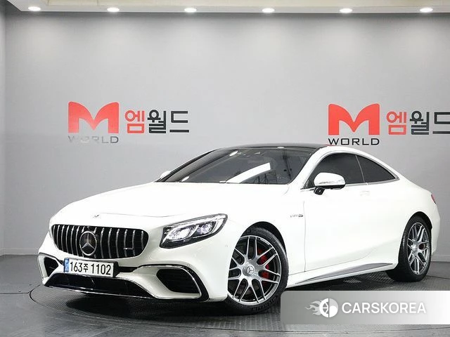 Mercedes-Benz S-Class W222 2021 Белый из Кореи