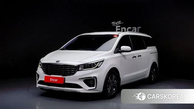 Kia The New Carnival 2018 Белый из Кореи
