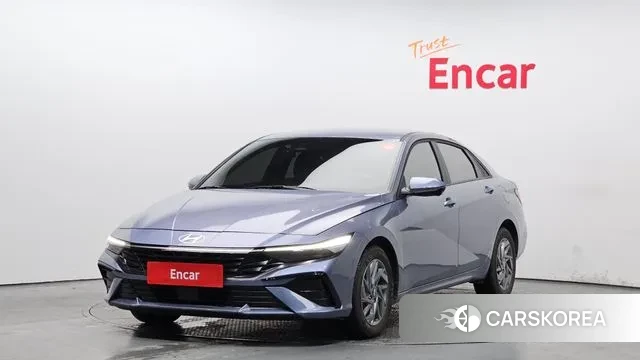 Hyundai The New Avante (CN7) 2025 Светло-серебряный цвет из Кореи