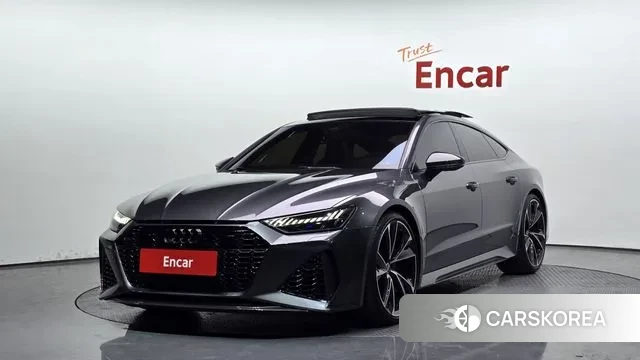Audi RS7 (4K) 2021 Серый из Кореи