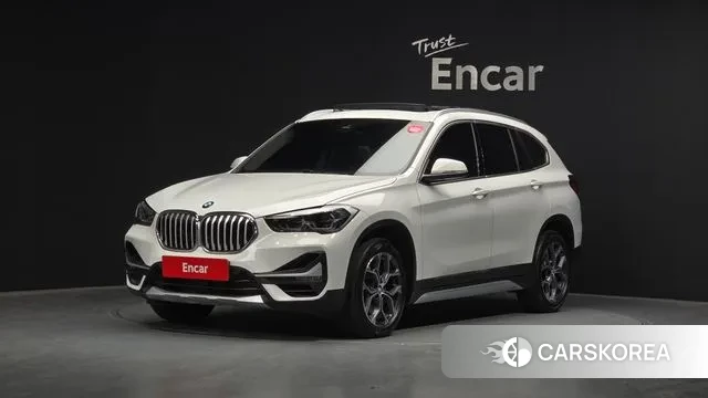 BMW X1 (F48) 2021 Белый из Кореи