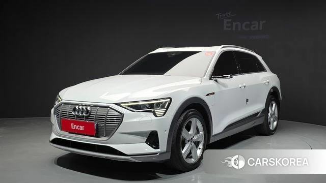 Audi e-Tron 2022 Белый из Кореи