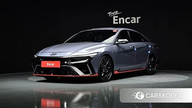 Hyundai The New Avante Hybrid (CN7) 2025 Фиолетовый из Кореи