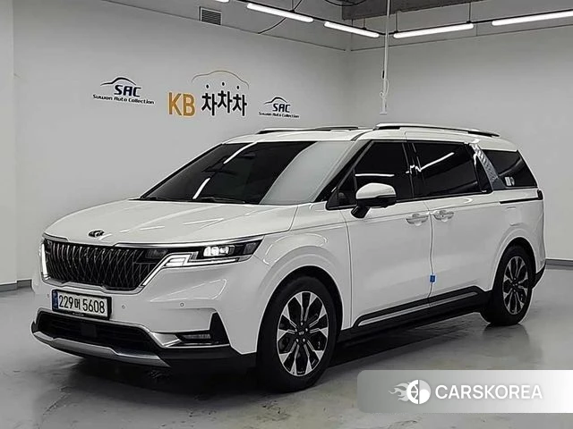 Kia Carnival 4th generation 2020 Белый из Кореи