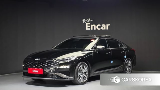 Kia K8 Hybrid 2023 Черный из Кореи