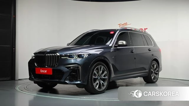 BMW X7 (G07) 2020 Серый из Кореи