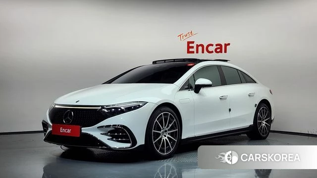 Mercedes-Benz EQS V297 2023 Белый из Кореи