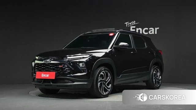 Chevrolet (GM Daewoo) The New Trail Blazer 2023 Черный из Кореи