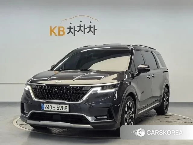 Kia Carnival 4th generation 2021 Серый из Кореи