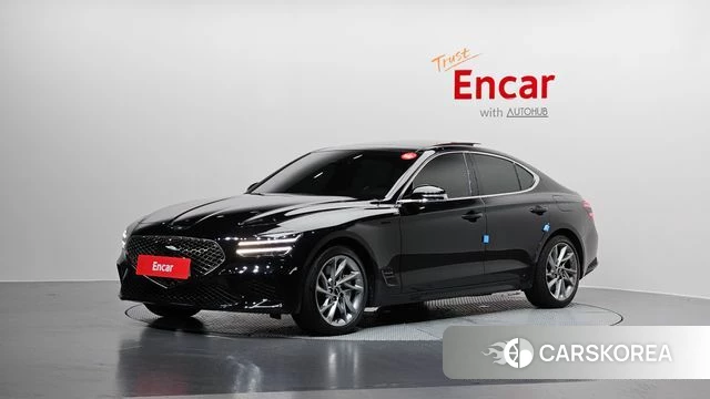 Genesis The New G70 2024 Черный из Кореи