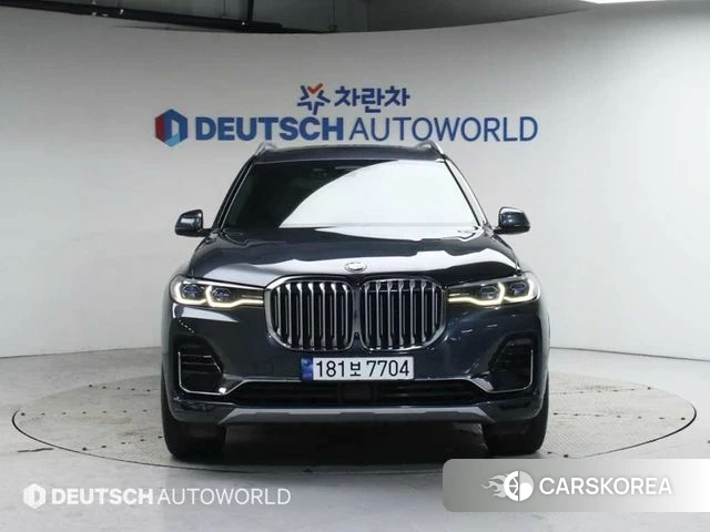 BMW X7 (G07) 2020 Серый из Кореи