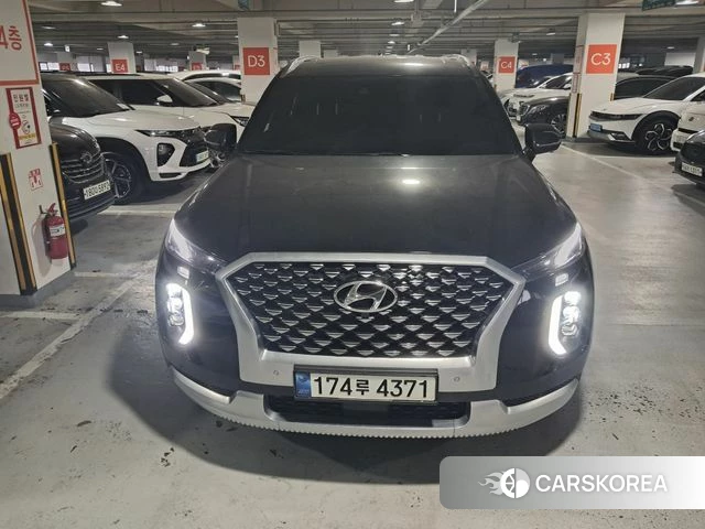 Hyundai Palisade 2021 Черный из Кореи
